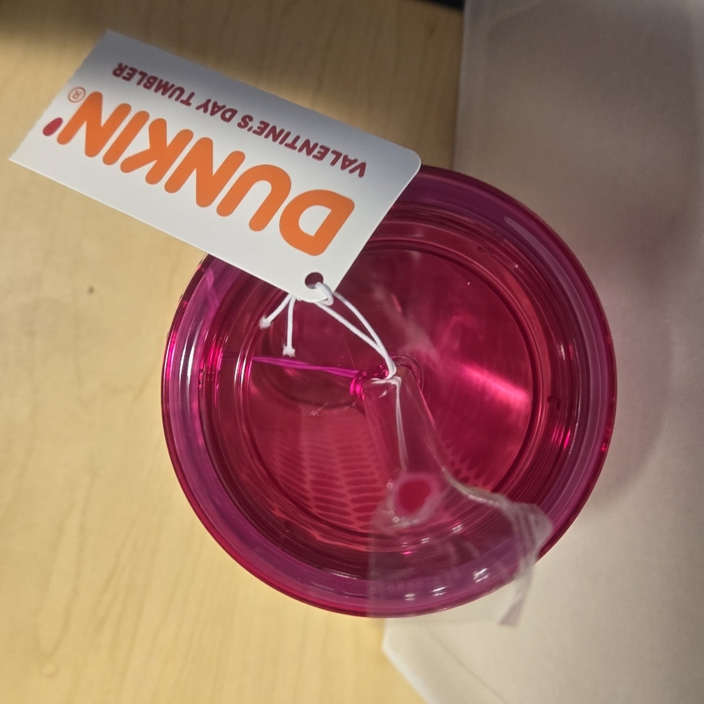 Limited edition dunkin Valentines day tumbler